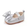 Zapatos de Primavera y Verano para Bebé Niña Pequeña con Lazo Grande Suela de Goma Antideslizantes Zapatos de Bebé 0-12 Meses Zapatos de Bebé