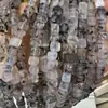 Comercio Exterior Ágata de Colores Accesorios para Joyería DIY Ágata Rayada Semiacabada Piedra Natural Cubo de Azúcar Joyería