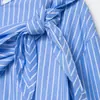 Estilo Europeu e Americano Amazon Aliexpress Tendência Popular da Moda Versátil Listrada Multiuso Camisa Cachecol Design para Mulheres