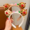 Diademas para el cabello de niñas pequeñas para otoño e invierno. Lindas diademas de felpa de dibujos animados para bebés para sujetar su cabello sin lastimarlo. Accesorios para el cabello de niñas