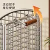 Almacenamiento de equipo de fitness, cesta de almacenamiento para tapetes de yoga con ruedas, cesta de lavandería para el hogar, estante de almacenamiento para balones de baloncesto y raquetas de bádminton
