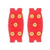 En stock, directo del fabricante, crampones de hielo de TPE, cubrezapatos antideslizantes para exteriores, herramienta antideslizante para escalada en nieve y montañismo, 8121824 púas