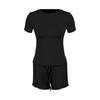 Camiseta de Manga Corta Kardashian, Cuello Redondo, Pantalones Cortos para Mujer Estilo Europeo y Americano, Ropa de Casa, Conjunto Casual, Modal, Ropa Casual Japonesa y Coreana