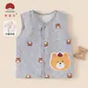 Ropa infantil al por mayor: Chalecos de otoño para niñas, ropa nueva para niños, chaleco para bebé Clase A para la celebración del primer cumpleaños, chaqueta pequeña, chaleco para niño pequeño