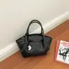 Bolsa de mão feminina de alta qualidade, tecida à mão, nova tendência 2026, bolsa cesta retrô da moda, bolsa transversal versátil