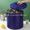 Caja refrigerada para coche de 60L para exteriores con hebilla de acero inoxidable, caja para mantener la frescura de frutas, caja para catering para llevar