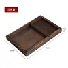 Juego de Bandeja de Té con Múltiples Compartimentos, Combinación de Bandeja de Té de Siete Piezas para Preparar Té Alrededor de la Estufa, Nacimiento Temprano de un Niño, Bandeja de Té de Frutas Secas
