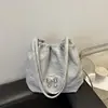 Bolso Cubo de Mariposa Personalizado Nuevo Verano 2026, Bolso de Nicho de Moda para Mujer, Elegante Bolso Cruzado con Cadena