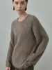 [Serie Polar] Suéter 100% Lana con Hilo Dorado, Top de Punto Forrado de Polar, Nueva Colección Otoño para Mujer, Suéter de Punto con Lentejuelas, Top para Mujer