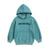 Suéter para niña con forro polar ropa de invierno 2022 nuevo mediano y grande Niños estilo coreano polar grueso cálido top con capucha padre-hijo