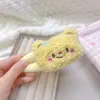 Presilha de Cabelo de Pelúcia Desenho Animado para Meninas, Presilha Grande BB para Estudantes, Presilha Fofa para Franja Lateral, Doce Acessório de Cabelo