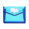 Bolsa para documentos al por mayor suministro transfronterizo A4 tridimensional transparente sarga bolsa para documentos bolsa de información bolsa para estudiantes 705