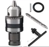 Martillo percutor de conversión para taladro eléctrico, portabrocas de taladro eléctrico, mango SDS, cabeza de sujeción manual giratoria, juego de portabrocas, pieza de acoplamiento para bricolaje