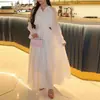 Vestido de Verano 2026 Nuevo Transfronterizo para Mujer Vestido Plisado de Color Sólido con Cuello en V Estilo Retro Francés Fresco para Mujer