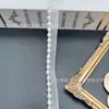 Accesorios para Ropa Estilo Chanel, Perlas Blancas, Accesorios para Ropa Étnica, Cadena de Perlas, Tela de Malla, Cinta, Encaje de Código de Barras Ht