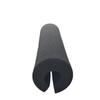 Tubo de esponja hueco negro, espuma de alta densidad que absorbe los impactos, mango de espuma acolchada, apertura lateral, funda protectora de goma EVA.