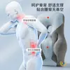 Cojín de Soporte para Cintura y Cuello para Largas Horas Sentado en el Trabajo, Almohada Lumbar para Silla de Oficina, Almohada para Respaldo, Cojín para Cabecera de Cama