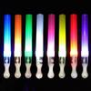 Fábrica al por mayor, barra fluorescente LED, luz de barra corta emisora, flash, palo de mano, accesorios de apoyo para porras de conciertos, producción de logotipos