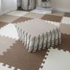 Nueva alfombrilla de suelo de algodón y lino con costuras para el hogar, dormitorio, mirador, sala de estar, tatami, alfombrilla de espuma engrosada para gatear en el suelo, insonorizada
