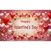 Amazon Transfronterizo 2025 Nuevo Fondo de Tela para el Día de San Valentín Decoración de Bandera para Diseño de Lugar Festivo Tela para Colgar Fotos