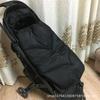 Saco de dormir para cochecito de bebé, acolchado antipatadas, para recién nacidos, de seguridad, para el cuidado del bebé, grueso, cálido y resistente al frío, de una sola pieza.