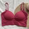 Comercio Exterior Sexy Sin Costuras Espalda Hermosa U Grande Íntimos Sujetador Push-Up Sin Varillas para Seno Pequeño de Mujer Top Tubo Bajo Todo en Uno