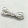 Corda de polipropileno PP colorida em preto e branco, corda de alça para sacola com cordão de quatro fios, corda de amarração resistente ao desgaste, fabricante de acessórios, atacado em estoque