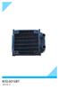 6016 drenaje de agua de refrigeración instrumento de belleza intercambiador de calor radiador de refrigeración por agua disipador de calor refrigeración por agua DIY