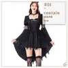 Disfraz de bruja de Halloween para padres e hijos, vestido gótico, atuendo para actuación en escenario, disfraz de bruja del bosque madre e hija