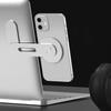 Adequado para Suporte de Carro com Tela Flutuante Tesla Magsafe Magnético 15W Carregamento Sem Fio Suporte de Celular para Carro