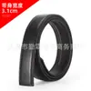 Cinturón de hombre con hebilla automática cuerpo del cinturón sin cabeza imitación piel resistente a los arañazos hebilla automática cinturón 3.6CM de ancho lote de fabricante