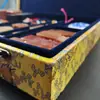 Caja de herramientas de grabado de alta gama multi-compartimento ajustable, joyero, caja de regalo, caja de embalaje de porcelana, caja para regalos, caja de almacenamiento
