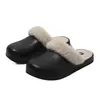 Puxi Weixue Zapatillas de Algodón Impermeables Desmontables para Mujer Nuevo Otoño/Invierno Ropa de Casa Ropa de Exterior Forro Desmontable Lavable Zapatos de Algodón Cálidos