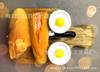 Imanes de Nevera de Resina con Desayuno Estilo Western Simulado: Baguette, Hamburguesa, Huevo Frito, Pizza Pegatinas Magnéticas 3D, Precio Especial, Sin Devoluciones ni Cambios