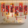 Festival de Mediados de Otoño y Día Nacional Pequeños Adornos Colgantes Decorativos para Tienda y Centro Comercial Decoración de Ambiente para Eventos, Tarjetas Colgantes de Panal, Adornos Colgantes Festivos
