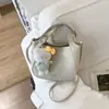 2026 Nueva Moda Versátil Patrón Lichi Bolso de Mano de Gama Alta Bolso de Hombro Bolso Cruzado Bolso Cubo Bolso Cesta