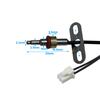 Termistor de bala 1 C sonda de temperatura de acero inoxidable dispensador de agua purificador de agua sensor de temperatura NTC