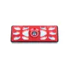 Adecuado para Sanyang Tigre Dientes de Sable Adxtg400 Reflector Modificado Señal de Advertencia para Conducir de Noche Accesorios Reflectores de Luz