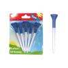 Caiton Tee de Golf Cubierta de Goma Suave Tee de Golf de Plástico Suministro Directo de Fábrica Tees de Golf de 83 mm