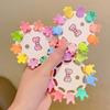Accesorios para el Cabello de Niños Set de Pinzas para el Cabello de Bebé Pinzas Pequeñas de Colores para Niñas Adornos para la Cabeza Forma de Triángulo Estilo Coreano Fresco y Dulce