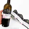 Impressão de logotipo de marca privada personalizada, estampagem com folha de ouro em relevo, rótulos de vinho em vinil com textura UV parcial