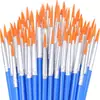 Plumas de Pintura al Óleo Digitales para Niños, Plumas de Contorno Acrílicas, Pinceles para Colorear de Jardín de Infancia, Pinceles de Pelo de Nylon, Venta al por Mayor Transfronteriza