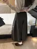 Colección de otoño de Suxinlan/YOUMO: Jeans de nueve puntos tipo globo, holgados, de estilo vintage y favorecedores 72678, vienen con cinturón
