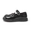 Zapatos Negros de Performance para Niños de Primavera y Otoño, Mocasines para Niñas, Zapatos Individuales de Mary Jane de Suela Blanda para Niñas Pequeñas, Zapatos para Bebés Niñas