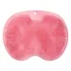 Alfombrilla de baño con ventosas para fregar los pies, Potente rascador de silicona antideslizante en la parte posterior para uso en el baño del hogar