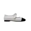 Versión de Piel de Cordero~ Zapatos Mary Jane con Lazo Zapatos Planos de Ballet para Mujer 2026 Nuevos Zapatos de Corte Bajo Estilo Dama Francesa