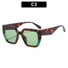 Nuevas Gafas de Sol Retro de Marco Cuadrado Grande Personalizadas para Fotografía Callejera Protección Solar para Vacaciones Conducción Moda para Exteriores Gafas de Sol Transfronterizas