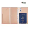 En stock tarjetero transfronterizo set de libreta de pasaporte al por mayor BOLSA DE IDENTIFICACIÓN de cuero PU con logotipo, engrosada, con estampado en caliente, almacenamiento