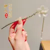 Fabricante de Yiwu Venta al por mayor de accesorios para el cabello a precio de costo, Pasadores de estilo antiguo de alta gama para Cheongsam, Pasadores simples y versátiles para uso diario