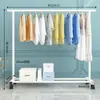 Cabide simples, suporte de roupas interno autônomo, suporte de armazenamento de roupas para quarto, varal doméstico, varal para dormitório
